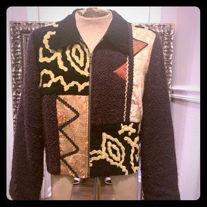 Embroidered Wearable Art Julia Kim Jacket